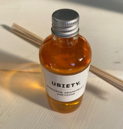 Uplifting Diffuser Oil Refill & Reeds - Mandarin, Grapefruit & Cedar