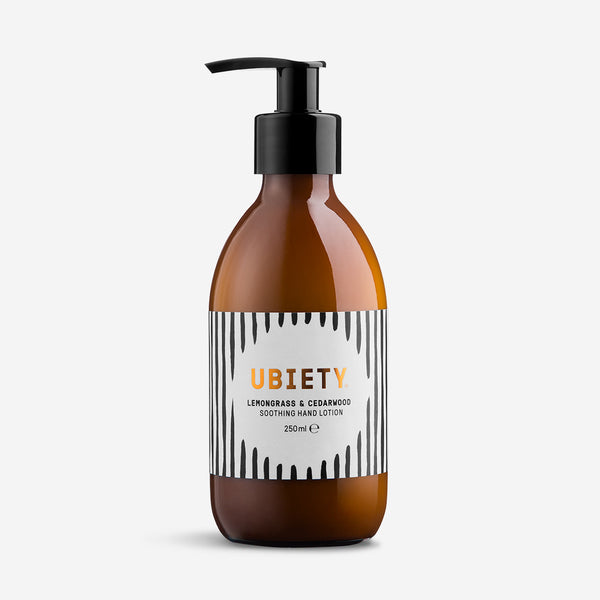 Ubiety Soothing Hand Lotion Lemongrass & Cedarwood – UBIETY